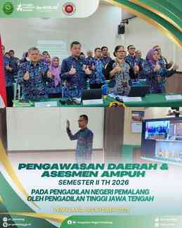 Pengawasan Daerah dan Asesmen AMPUH Semester II Tahun 2026