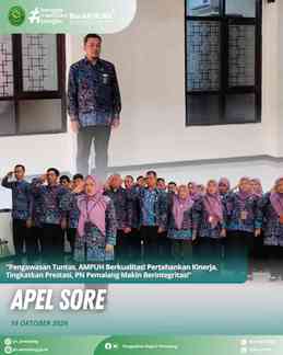 Apel Sore 16 Oktober 2026