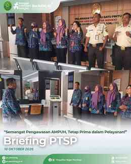 Briefing PTSP 16 Oktober 2026
