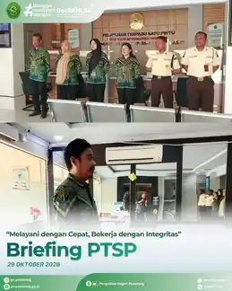 Briefing PTSP 29 Oktober 2026