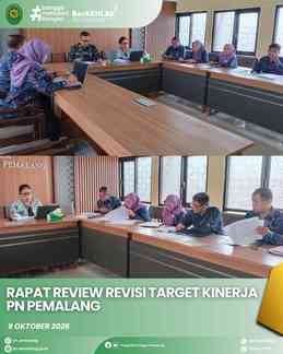 Rapat Review Revisi Target Kinerja