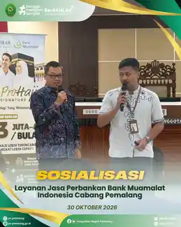 Sosialisasi Layanan Jasa Perbankan Bank Muamalat Indonesia Cabang Pemalang