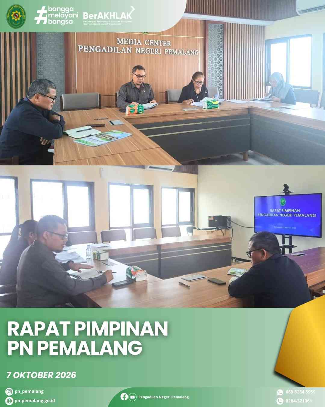 Rapat Pimpinan Bulan September Tahun 2026