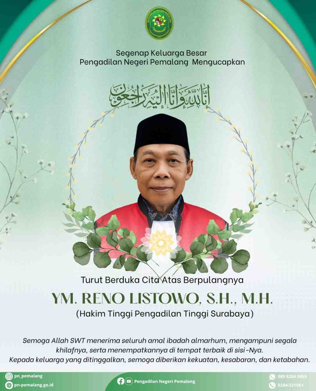 Turut berduka Cita