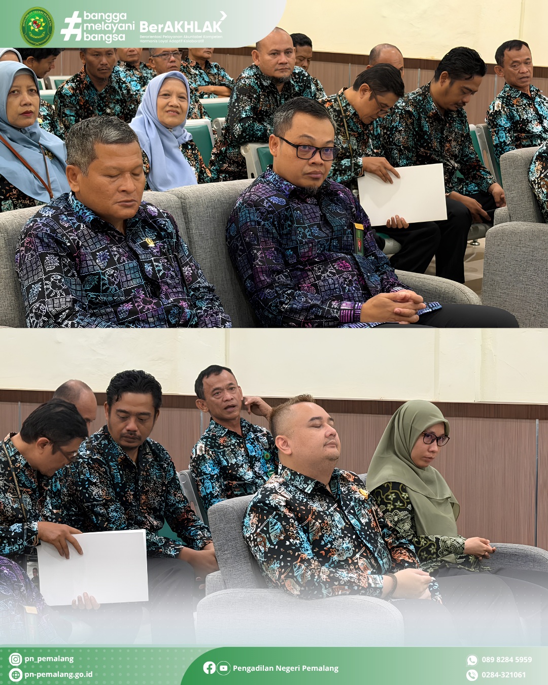 Kegiatan Jumat Bersih Pengadilan Negeri Pemalang