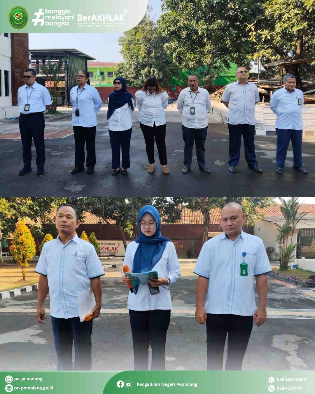 Apel Pagi Pengadilan Negeri Pemalang