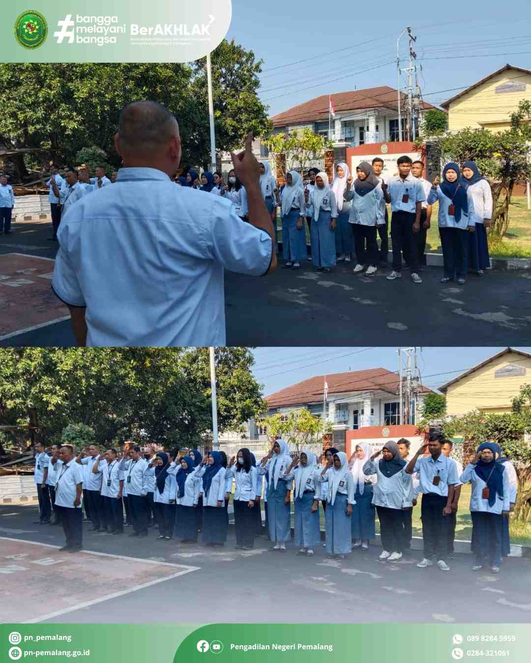 Apel Pagi Pengadilan Negeri Pemalang