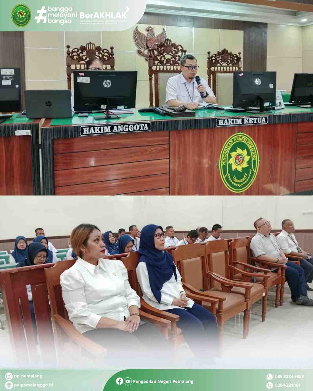 Rapat Dinas Pengadilan Negeri Pemalang