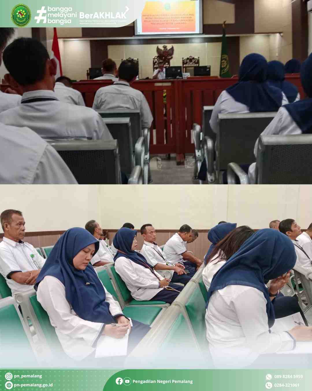 Rapat Dinas Pengadilan Negeri Pemalang